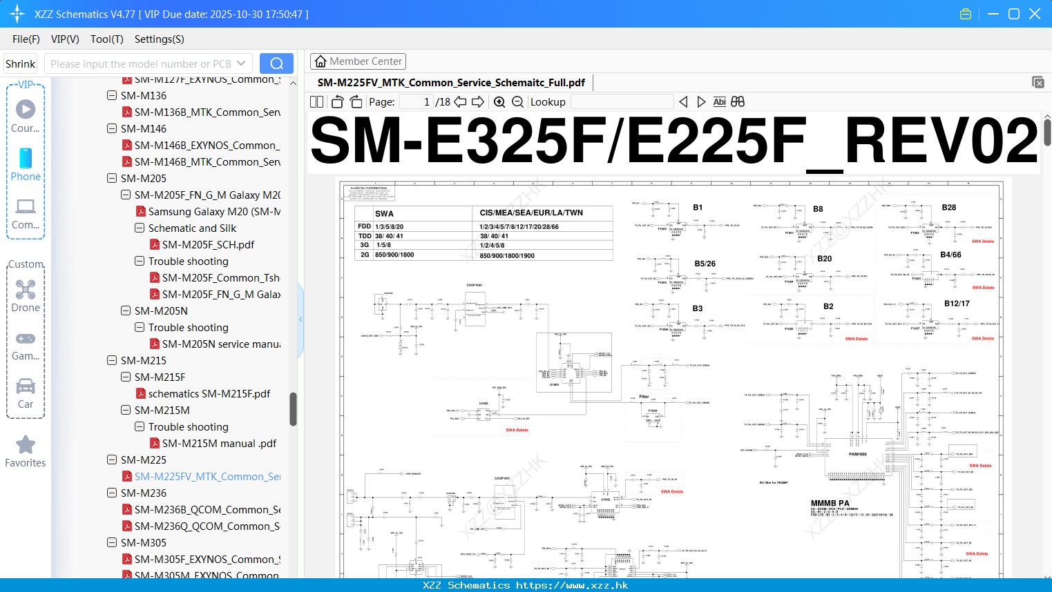 Samsung SM-M225FV_MTK_Common_Service_Schemaitc_Full
